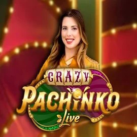 Crazy Pachinko logo by Evolution at Casino sites
