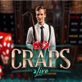 Live Craps slot visual from Evolution available on casinositesgreek.it.com